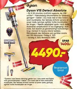 Bilka Dyson V15 Detect Absolute tilbud