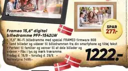 Bilka Frameo 15,6'' digital billedramme PFF-1542LW tilbud