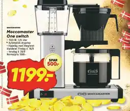 Bilka Moccamaster One switch tilbud