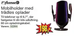 Harald Nyborg Mobilholder med trådløs oplader tilbud