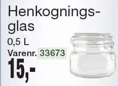 Harald Nyborg Henkogningsglas tilbud