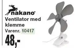 Harald Nyborg Ventilator med klemme tilbud