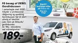Bilka Få besøg af DEBEL Gardinbussen tilbud