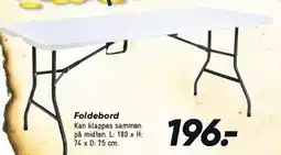 Bilka Foldebord tilbud