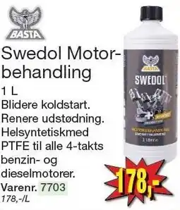 Harald Nyborg Swedol Motorbehandling tilbud