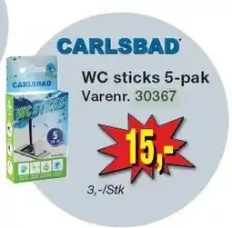 Harald Nyborg WC sticks 5-pak tilbud