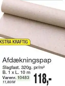 Harald Nyborg Afdækningspap tilbud