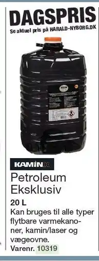 Harald Nyborg KAMINX Petroleum Eksklusiv 20 L tilbud