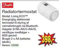 Harald Nyborg Radiatortermostat tilbud
