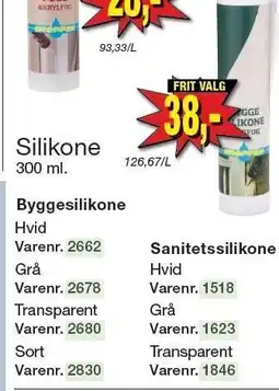 Harald Nyborg Silikone tilbud