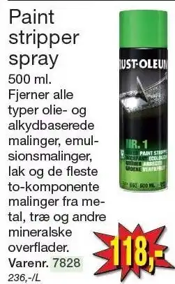 Harald Nyborg Paint stripper spray tilbud