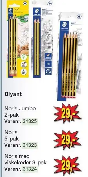 Harald Nyborg Blyant tilbud