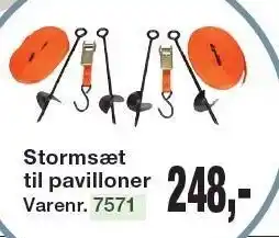 Harald Nyborg Stormsæt til pavilloner tilbud