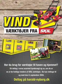 Harald Nyborg VIND VÆRKTØJER FRA SKIL tilbud