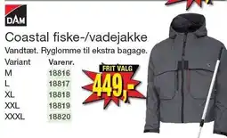 DAM Coastal Fiske-/Vadejakke