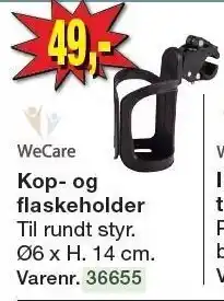 Harald Nyborg WeCare Kop- og flaskeholder tilbud