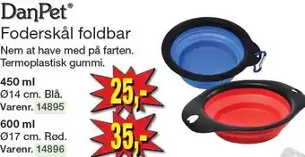 Harald Nyborg Foderskål foldbar tilbud