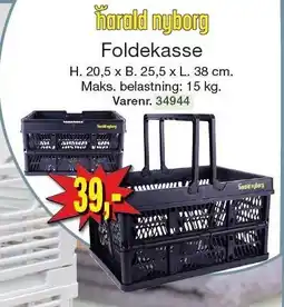 Harald Nyborg Foldekasse tilbud