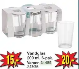 Harald Nyborg Vandglas tilbud