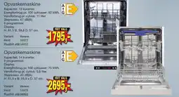 Harald Nyborg Opvaskemaskine tilbud