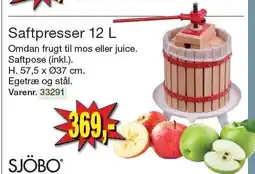 Harald Nyborg Saftpresser 12 L tilbud