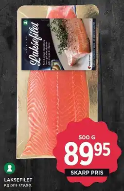 MENY LAKSEFILET tilbud