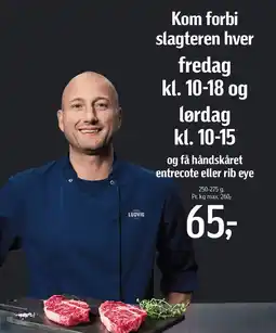 Føtex Entrecote eller rib eye tilbud