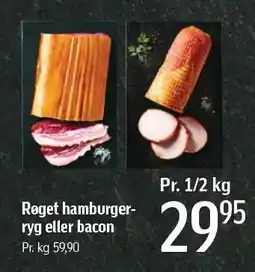 Føtex Røget hamburgerryg eller bacon tilbud
