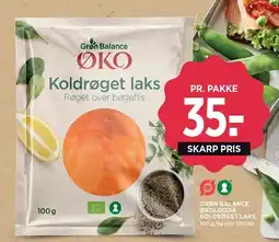MENY GRØN BALANCE ØKOLOGISK KOLDRØGET LAKS tilbud