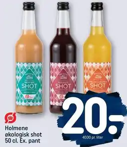 REMA 1000 Holmene økologisk shot tilbud