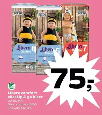SuperBrugsen Libero Comfort eller Up & Go bleer tilbud