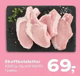 SuperBrugsen Skaftkoteletter tilbud