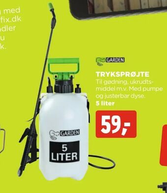 jem & fix Tryksprøjte tilbud