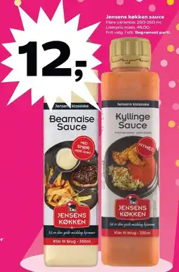 SuperBrugsen Jensens køkken sauce tilbud