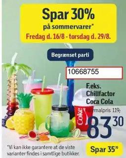Føtex F.eks. Chillfactor Coca Cola tilbud