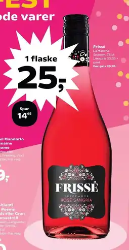 SuperBrugsen Frissé tilbud