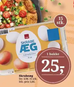 Dagli'Brugsen Skrabeæg tilbud