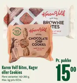 Min Købmand Karen Volf Bites, Kager eller Cookies tilbud