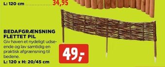 jem & fix Bedafgrænsning flettet pil tilbud