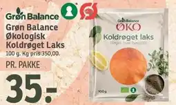 SPAR Grøn Balance Økologisk Koldrøget Laks tilbud