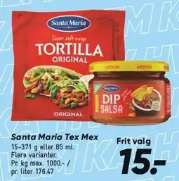 Bilka Santa Maria Tex Mex tilbud