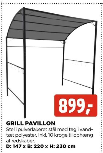 jem & fix Grill pavillon tilbud