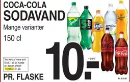 ABC Lavpris COCA-COLA SODAVAND tilbud