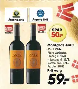 Bilka Montgras Antu tilbud