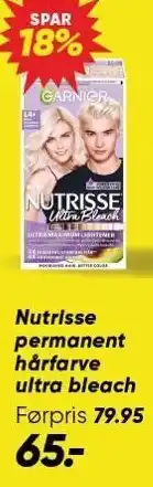 Bilka Nutrisse permanent hårfarve ultra bleach tilbud