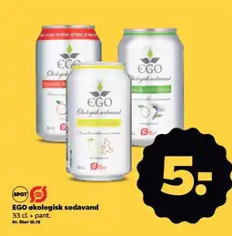Netto EGO økologisk sodavand tilbud