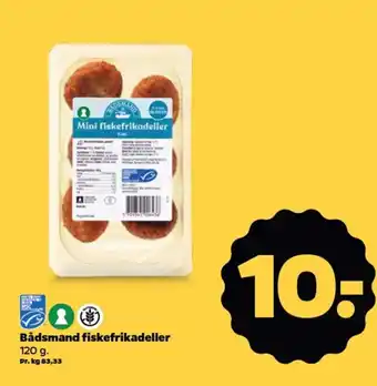 Netto Bådsmand fiskefrikadeller tilbud