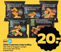 Netto Chick'n supreme crispy kylling tilbud