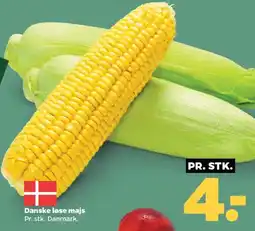 Netto Danske løse majs tilbud