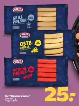 Netto Steff Houlberg pølser tilbud